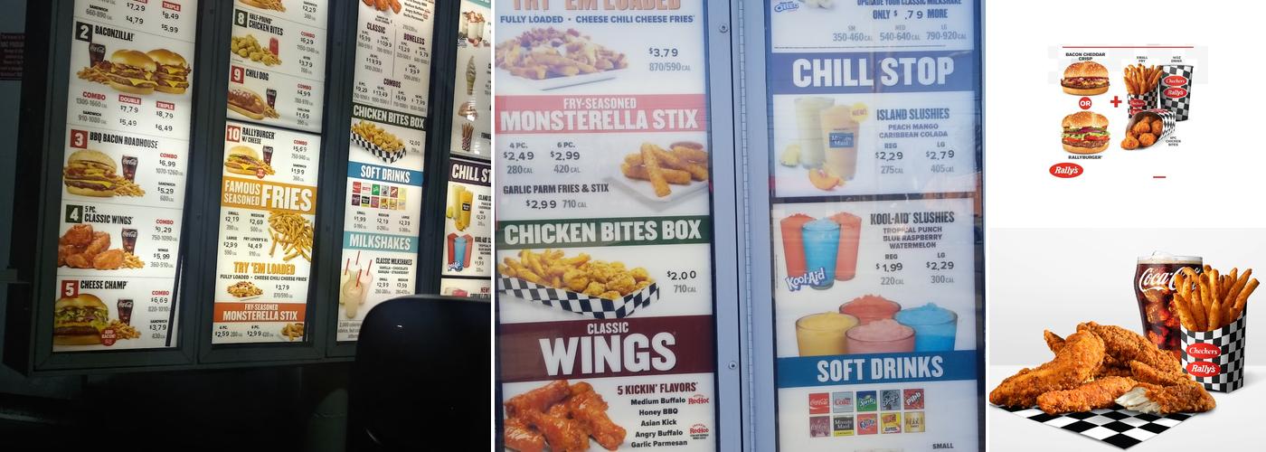 Rally's Menu