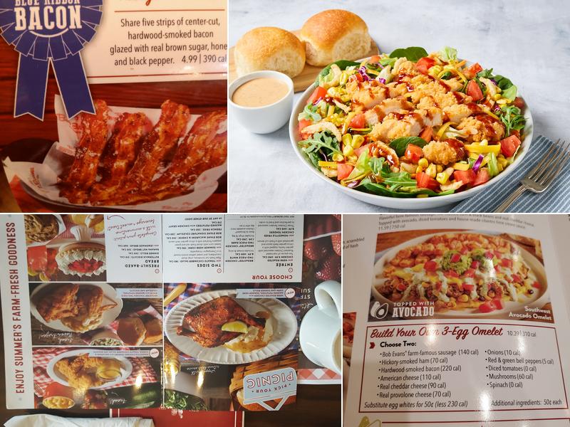 Bob Evans Menu