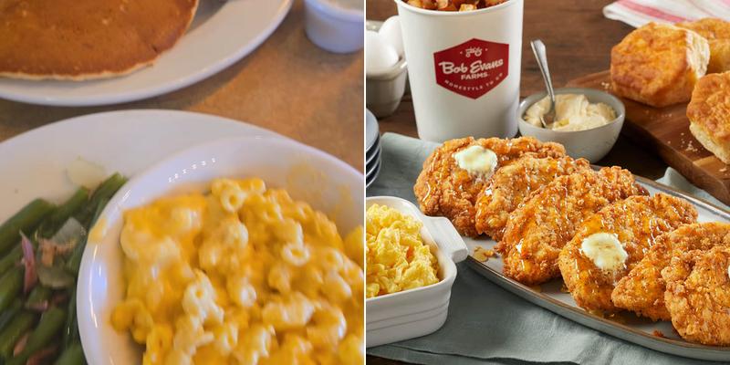 Bob Evans Menu