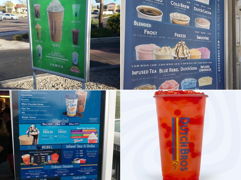 Dutch Bros Coffee Menu