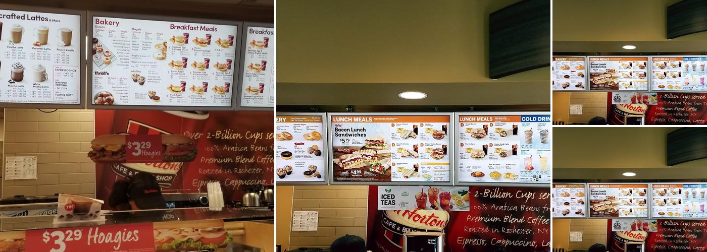 Tim Hortons Menu