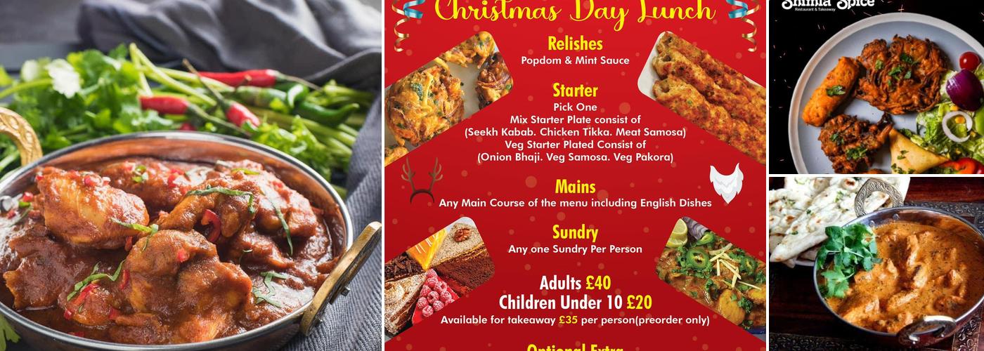 Shimla Spice Burnley Menu