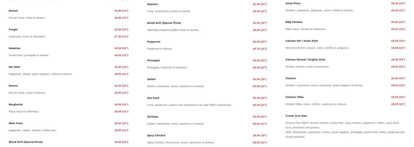 Turkish Best Kebab Menu