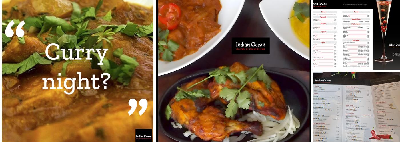 Indian Ocean Menu