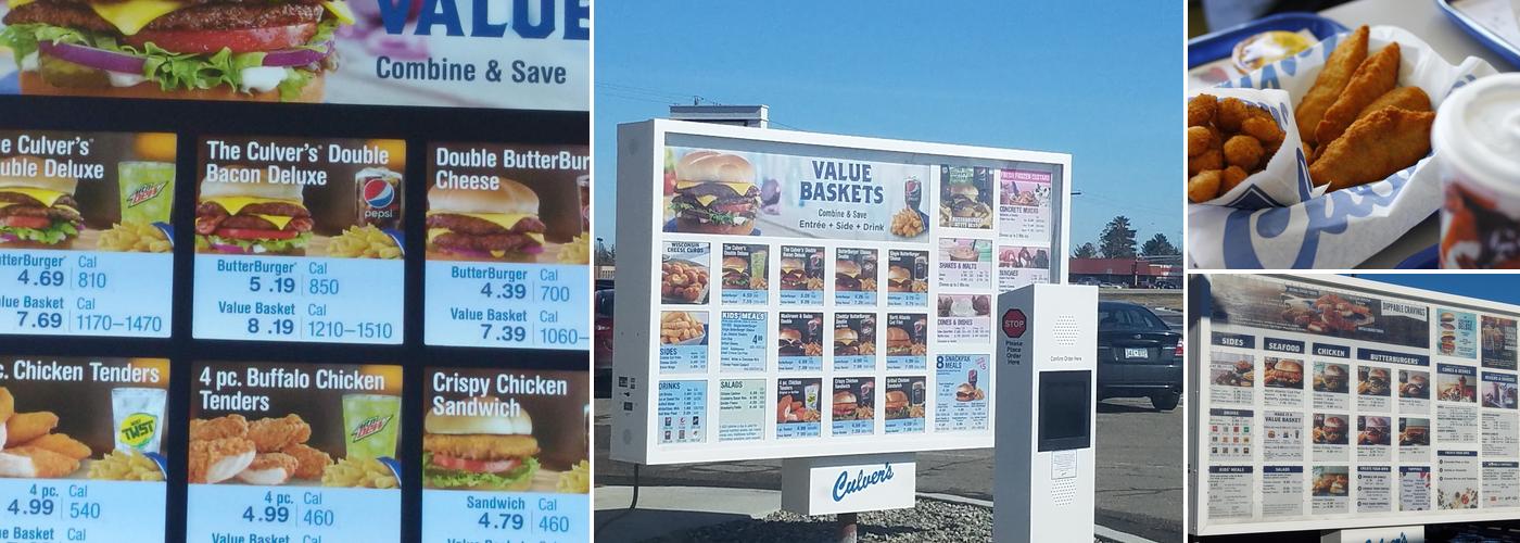 Culver’s Menu
