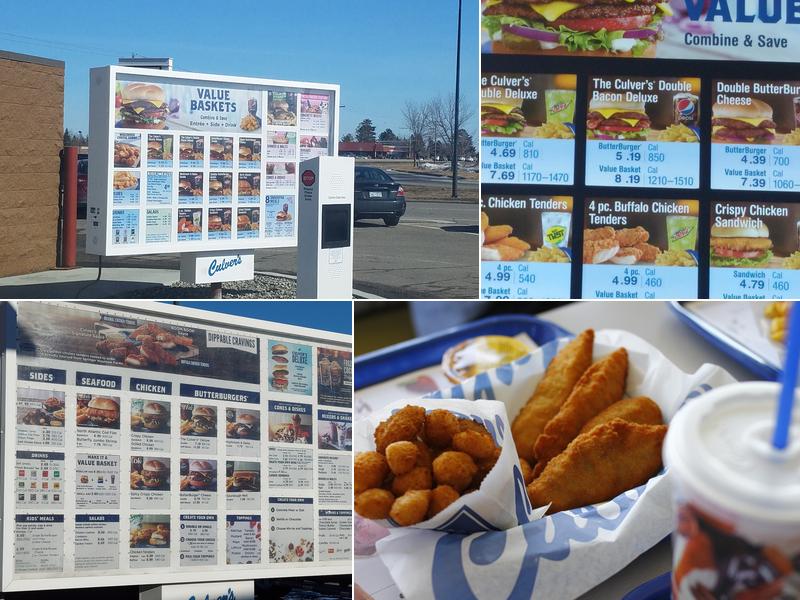Culver’s Menu