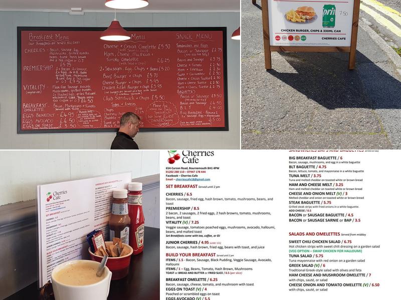 Cherries Cafe(tina) Menu