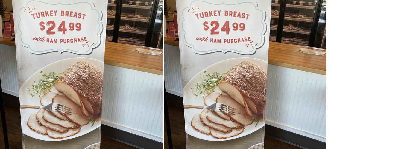 The Honey Baked Ham Company Menu