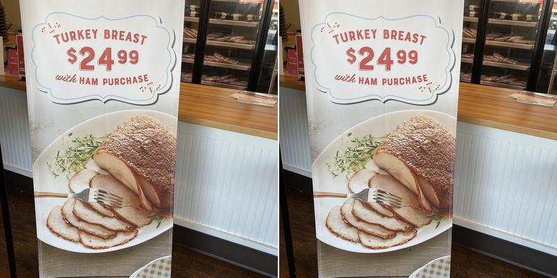 The Honey Baked Ham Company Menu