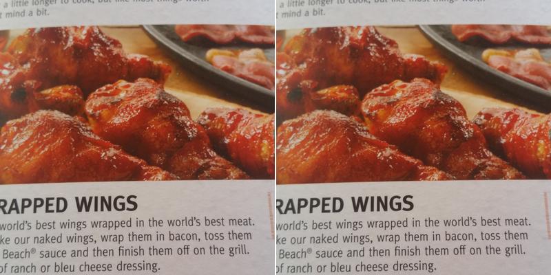 Hooters Menu