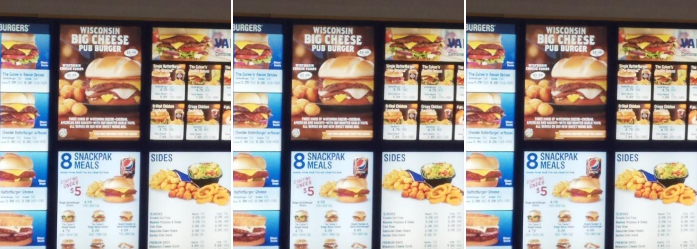 Culver’s Menu