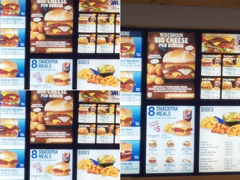 Culver’s Menu