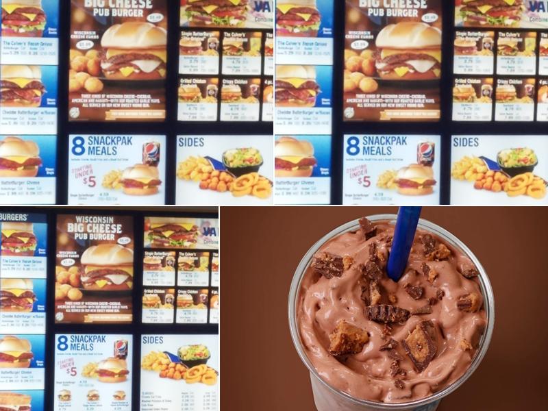 Culver’s Menu