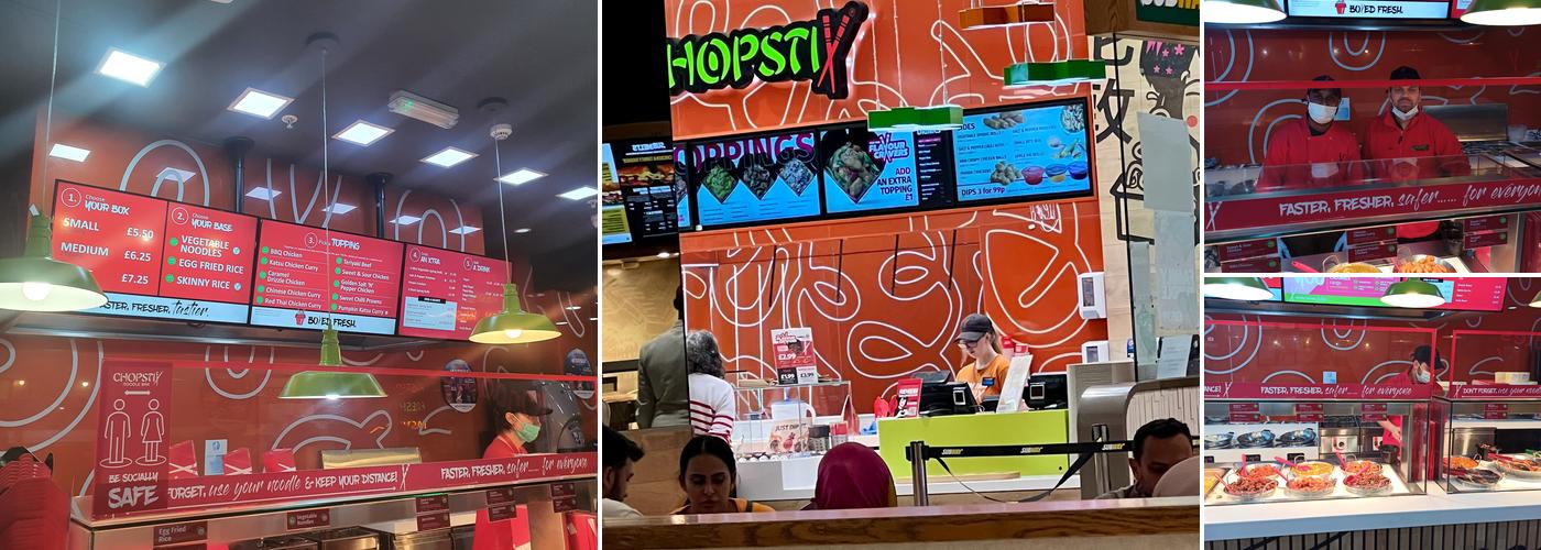 Chopstix - Stratford Menu