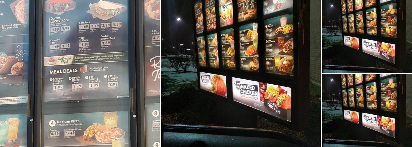 Taco Bell Menu