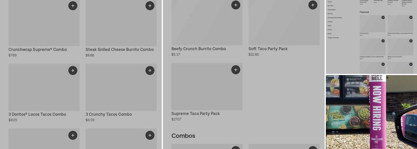 Taco Bell Menu
