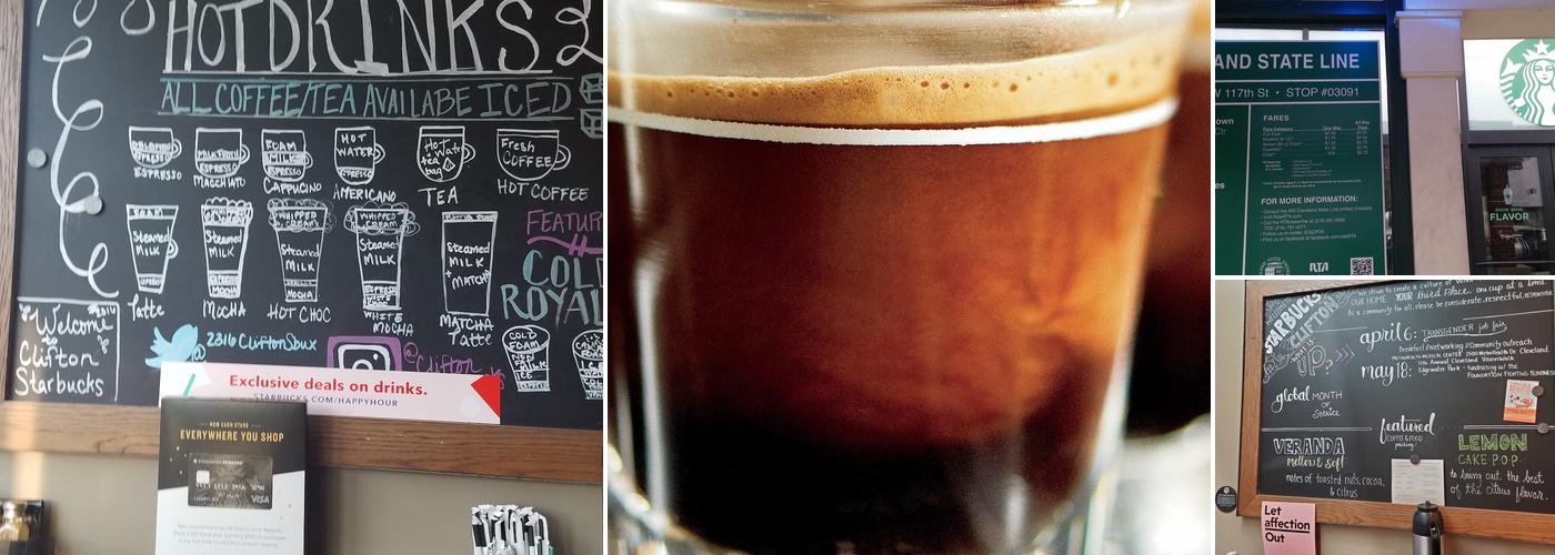 Starbucks Coffee Company Menu