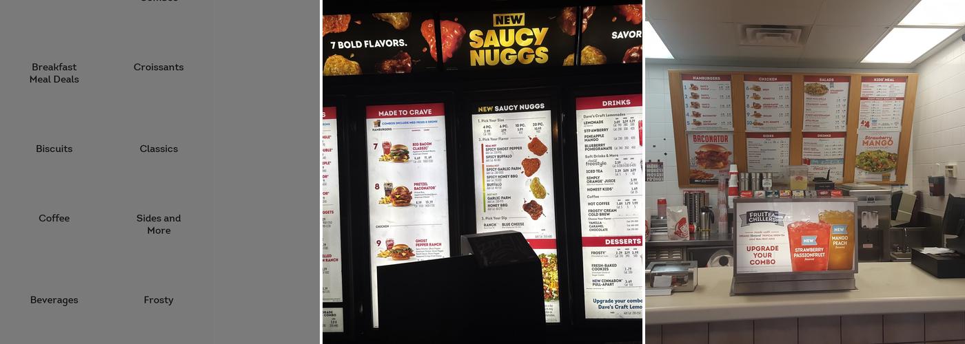 Wendy's Menu