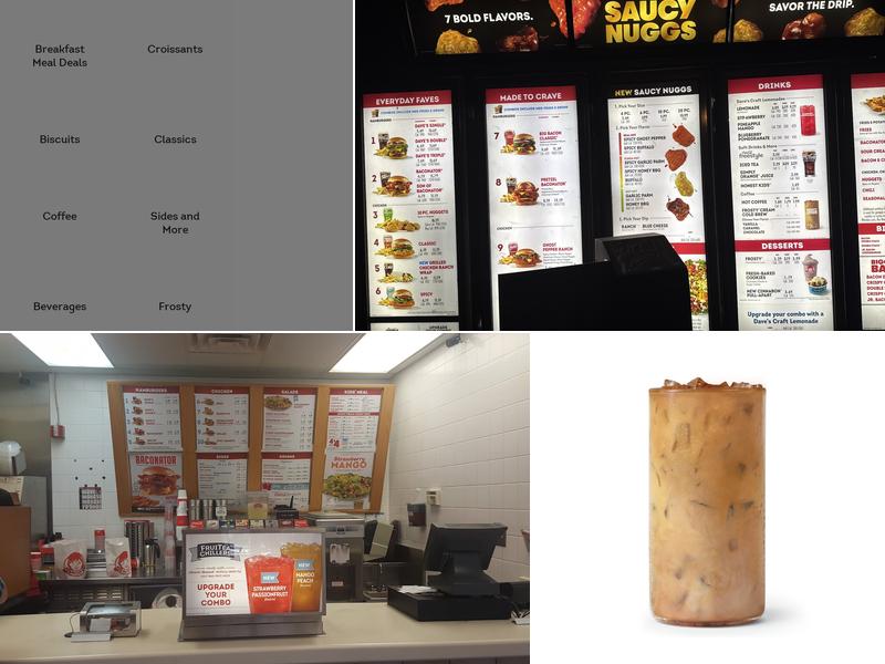 Wendy's Menu