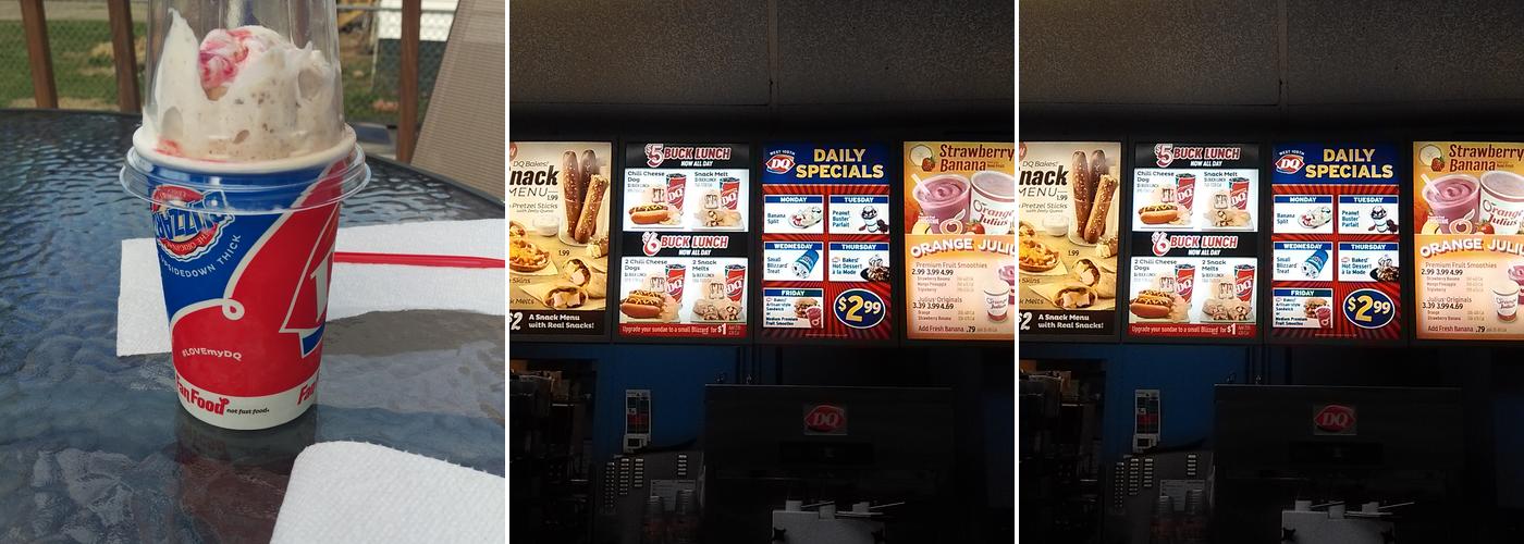 Dairy Queen Ltd Brazier Menu