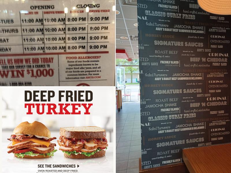 Arby's Menu