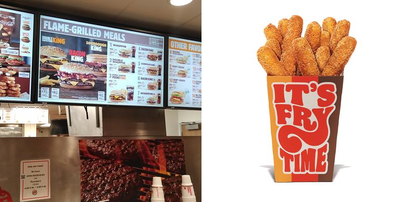 Burger King Menu