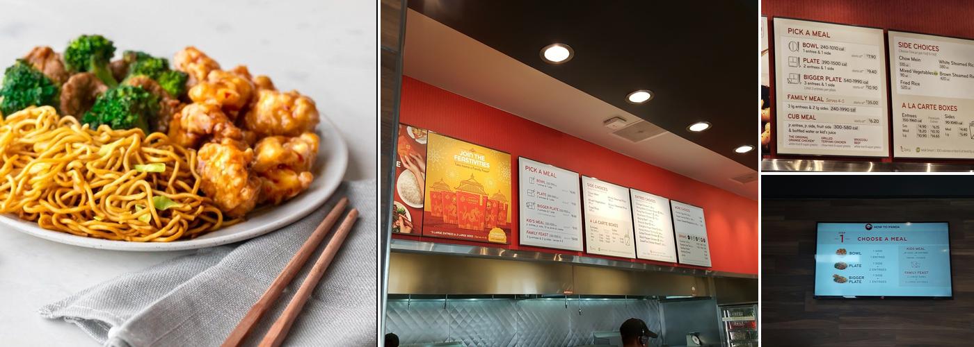 Panda Express Menu