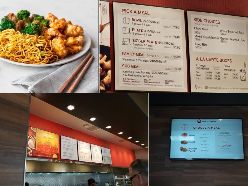 Panda Express Menu