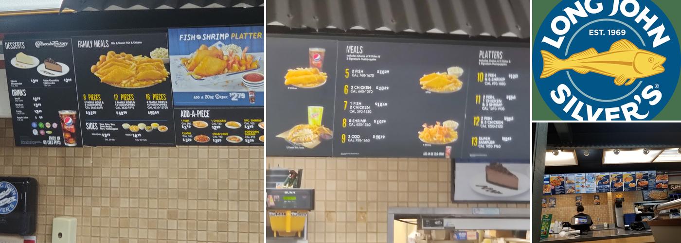 Long John Silver's Menu