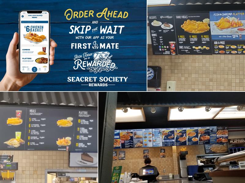 Long John Silver's Menu