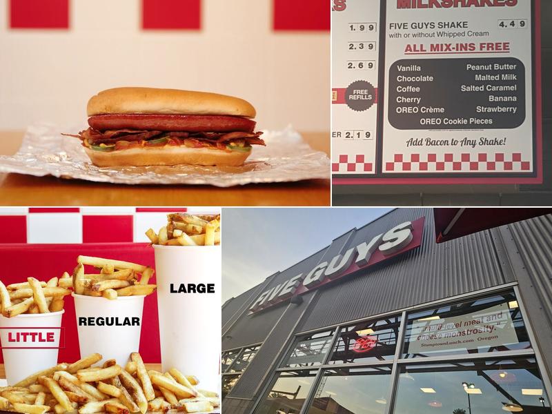 Five Guys Menu