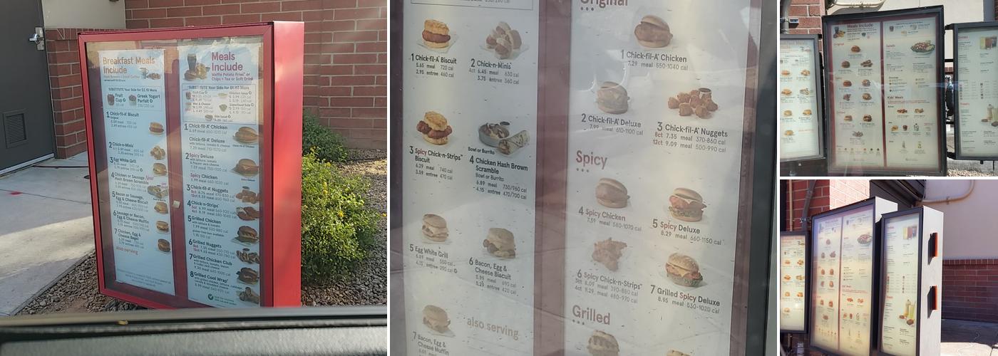 Chick-fil-A Menu