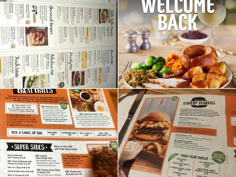 The Gateway Table Table Menu