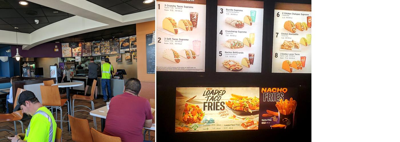 Taco Bell Menu