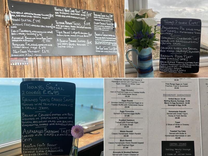 Oliver's on the Beach Menu