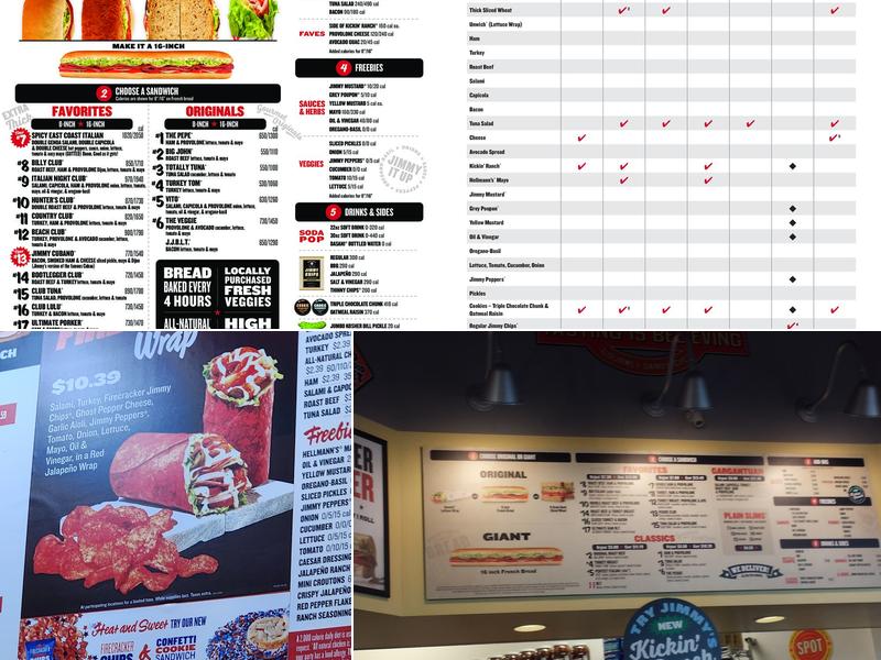 Jimmy John's Menu