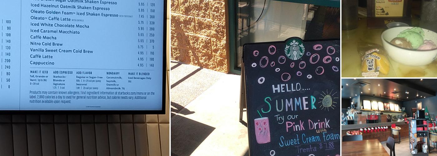 Starbucks Menu