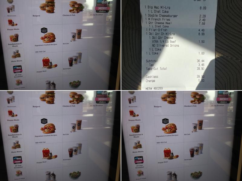 McDonald's Menu