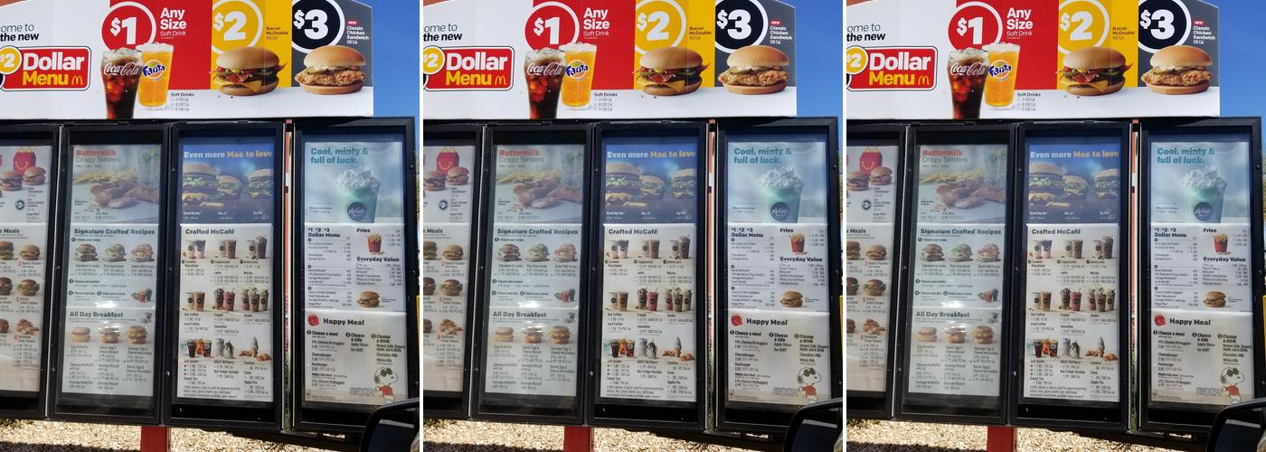 McDonald's Menu