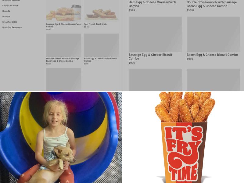 Burger King Menu