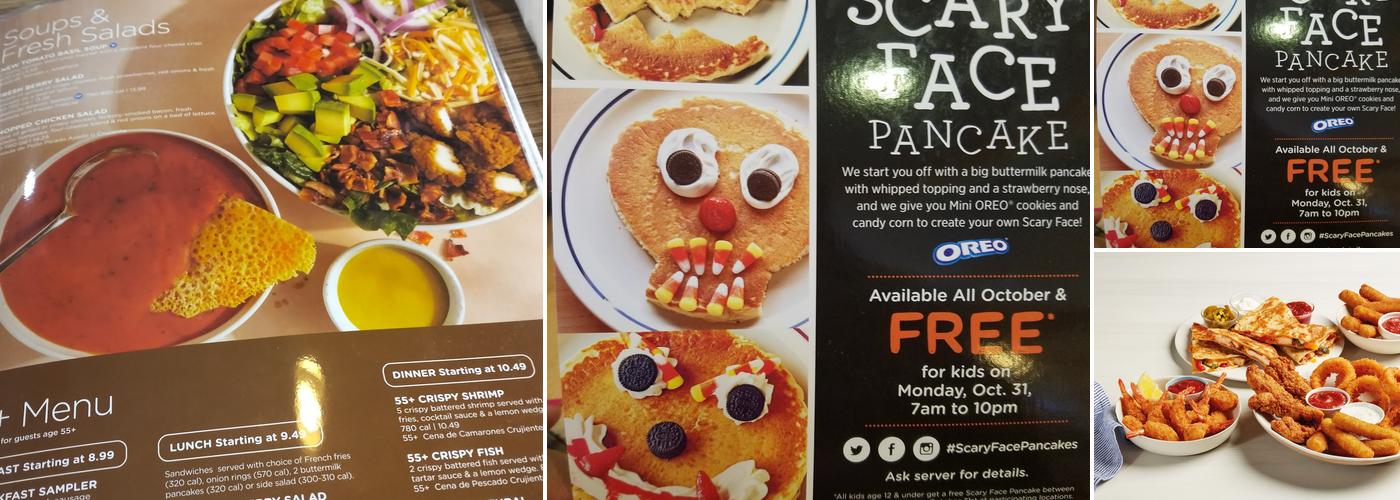 IHOP Menu