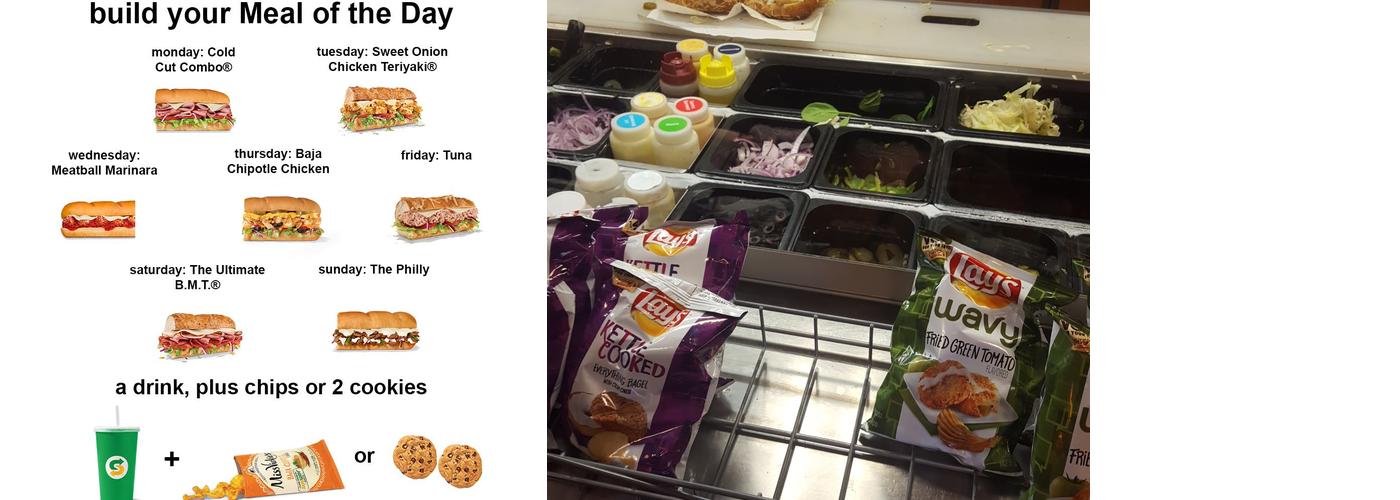 Subway Menu