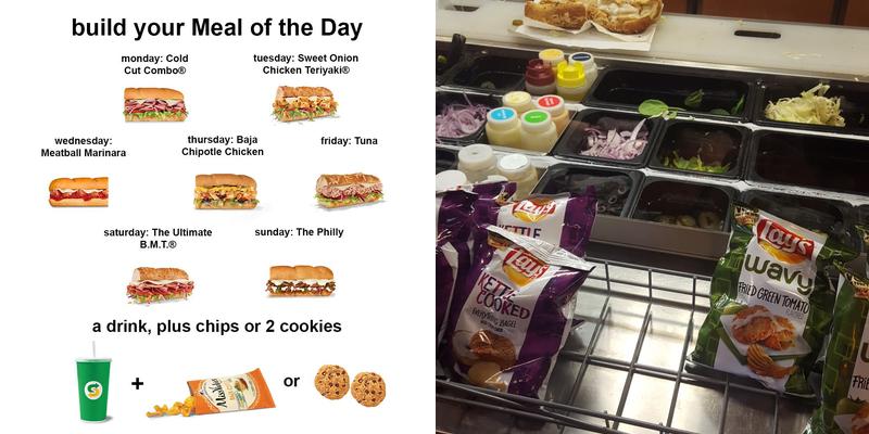 Subway Menu