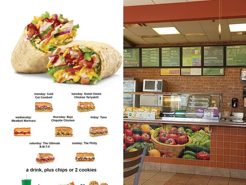 Subway Menu