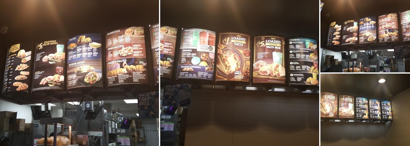 Taco Bell / KFC Menu