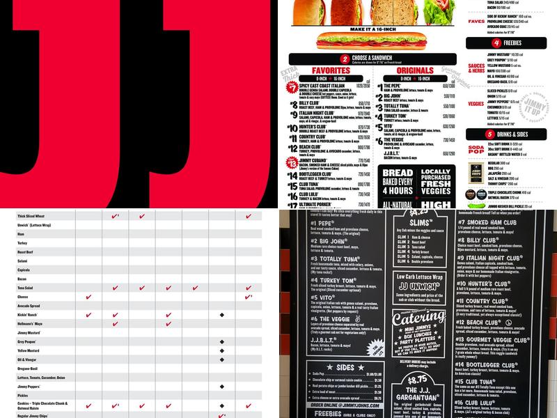 Jimmy John's Menu