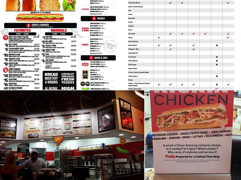 Jimmy John's Menu