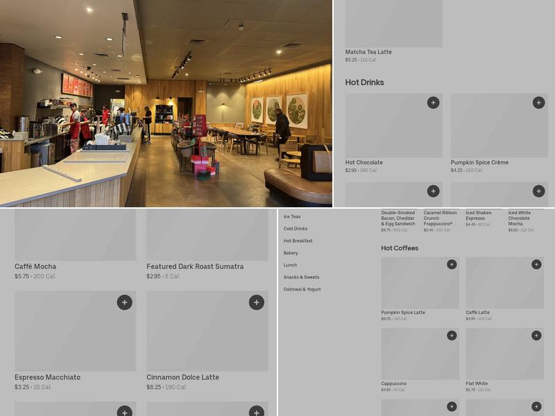 Starbucks Menu