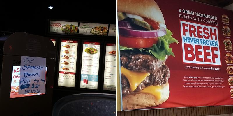 Wendy's Menu