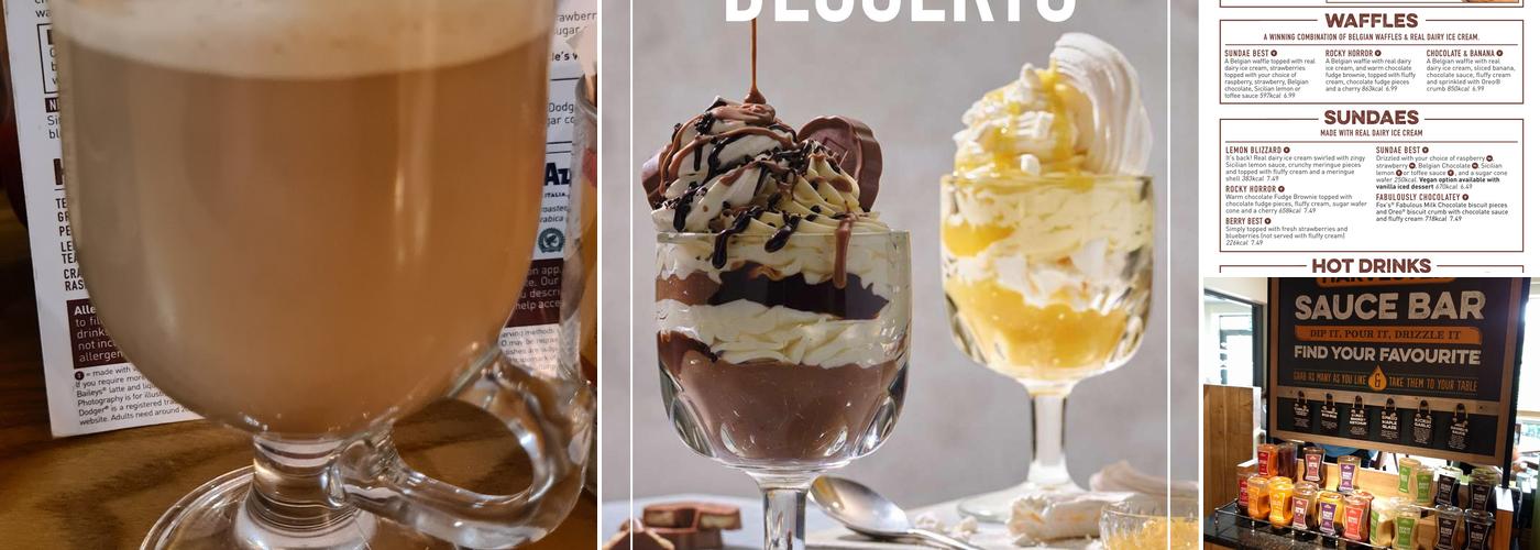 Amesbury Archer Harvester Menu